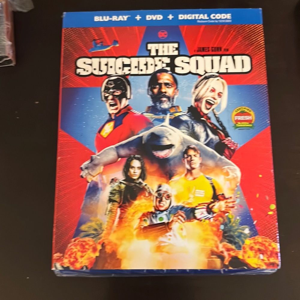 The suicide squad DVD brand new